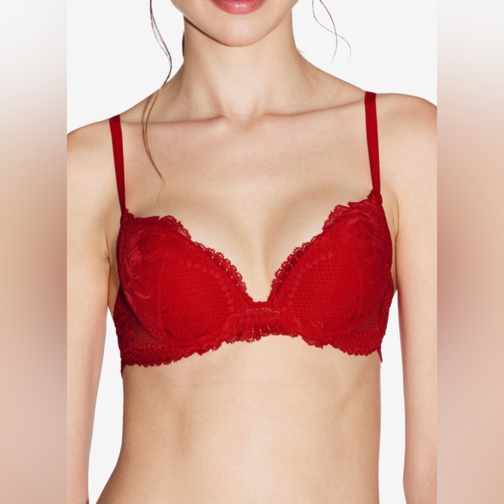 NWT La Perla Lace Push-Up Bra, SZ 36C